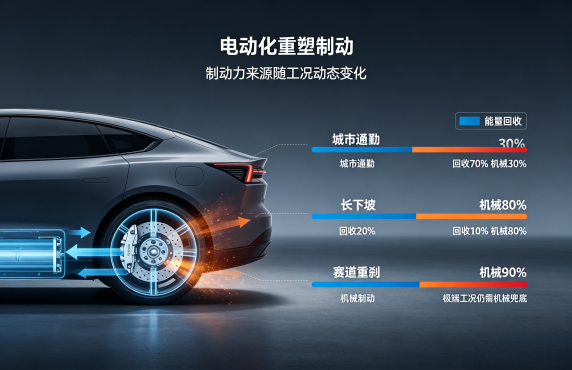 电动化重塑制动：当能量回收站上舞台中央